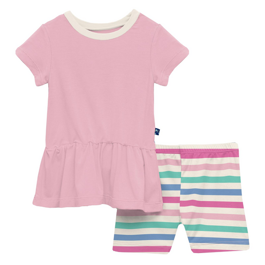 Playtime Outfit Set: Skip to My Lou Stripe