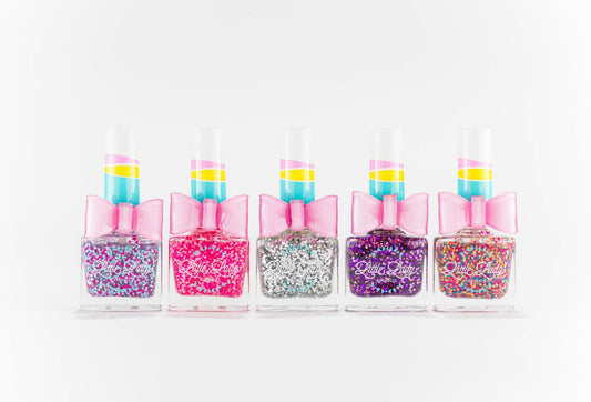 Soy-Based Nail Polish Confetti Glitter Collection Kit