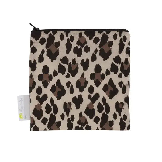 Reusable Snack & Everything Bags: Leopard