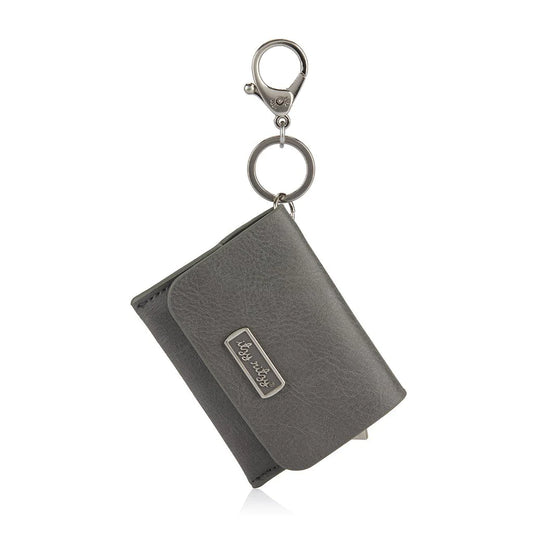 Itzy Mini Wallet™ Card Holder and Key Chain Charm: Grayson