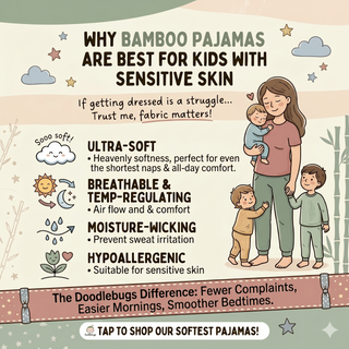Why Bamboo Pajamas Are Best for Kids with Sensitive Skin