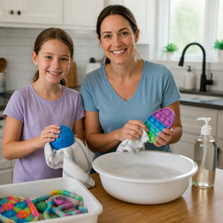 How to Clean Sensory Fidget Toys Step by Step
