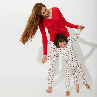 Bamboo Women's Pajama Set Sugar Cookies