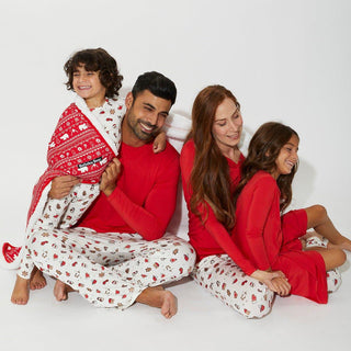 Bamboo Men's Pajama Set Sugar Cookies