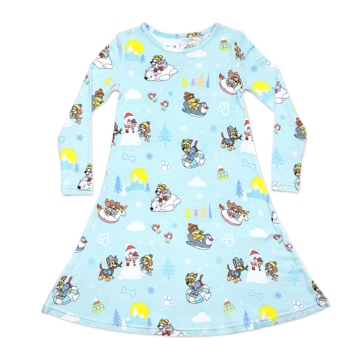 Bellabu Bear Paw Patrol Winter Bamboo Dress 3T Bellabu Bear Paw Patrol Winter Bamboo Dress 3T