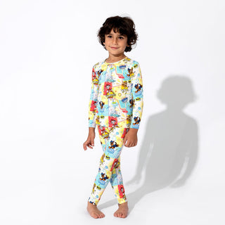 Kids Bamboo Pajamas: PAW Patrol Comic Boy Pups