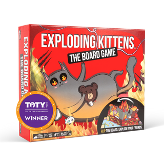 Exploding Kittens®: The Board Game – The Hilarious Strategy Board Game for Family Game Night
