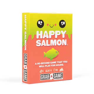 Happy Salmon®: Grab & Game Edition – The Hilarious Family Card Game That Gets Everyone Moving