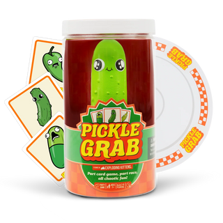 Pickle Grab™ – The Fast-Paced Family Card Game of Speed, Strategy & Silly Fun