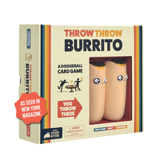 Throw Throw Burrito® – The Dodgeball Card Game That Turns Family Game Night Into an Epic Burrito Battle!