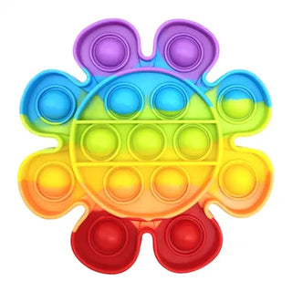 Rainbow Push-Pop-It Bubble Fidget Toys