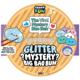 Rare Glitter Official RMS Crazy Fun Mystery Big Bao Bun 7" – Jumbo Dumpling Squishy