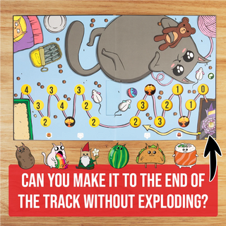 Exploding Kittens®: The Board Game – The Hilarious Strategy Board Game for Family Game Night