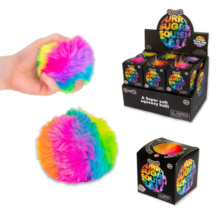 Scrunchems® Furry Sugar Stress Ball – Fluffy Sensory Squishy Fidget Toy