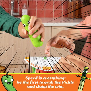 Pickle Grab™ – The Fast-Paced Family Card Game of Speed, Strategy & Silly Fun