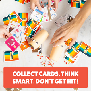 Throw Throw Burrito® – The Dodgeball Card Game That Turns Family Game Night Into an Epic Burrito Battle!