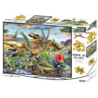 Dinosaurs Selfie Puzzle (500 pieces)