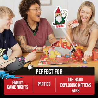 Exploding Kittens®: The Board Game – The Hilarious Strategy Board Game for Family Game Night