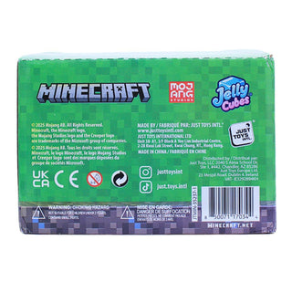 Minecraft Jelly Cube Surprise – Squishy Sensory Toy with Hidden Minecraft Collectible