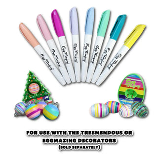Hey Buddy Hey Pal Pastel Marker Set - 8-Pack Holiday Decor