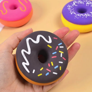 Donut Squishy Sensory Toy – Soft Slow Rising Stress Relief Fidget with Removable Frosting | Calming Sensory Toy for Kids & Anxiety Relief