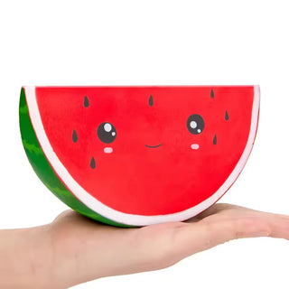 Giant Watermelon Squishy Slow-Rising Sensory Stress Toy for Calm, Focus & Fidget Play 🍉