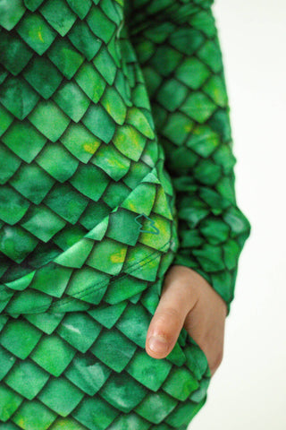 Dragon Scales Bamboo Long Sleeve PJ Set