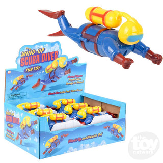 Wind Up Diver Tub Toy