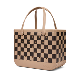 Original Bogg Bag - Checkered Camel/ Hot Cocoa