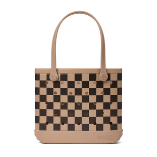 Baby Bogg Bag - Checkered Camel/ Hot Cocoa
