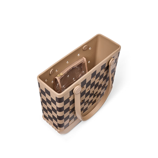 Baby Bogg Bag - Checkered Camel/ Hot Cocoa