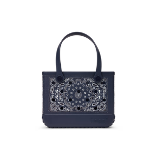 Bitty Bogg Bag - Bandana Navy Me Crazy