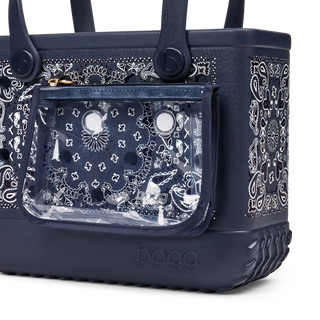 Bitty Bogg Bag - Bandana Navy Me Crazy