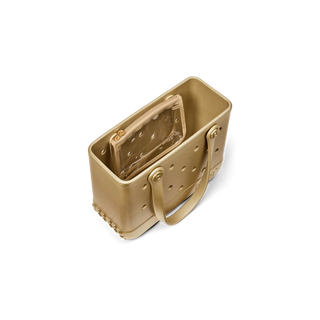 Bitty Bogg Bag - Metallic Goldie
