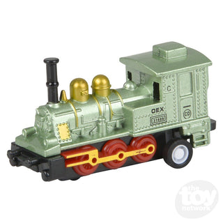 Die-Cast Pull Back Mini Locomotive Train Set