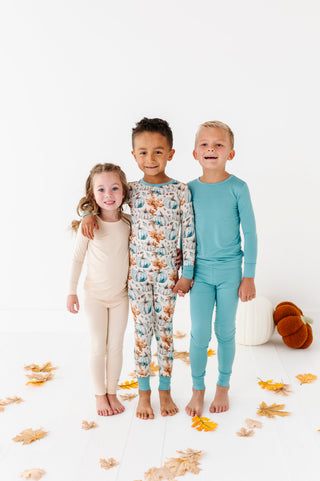 Latte 2-Piece Pajamas