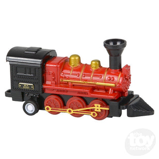 Die-Cast Pull Back Mini Locomotive Train Set