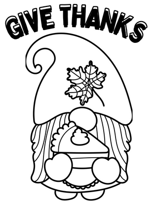Thanksgiving Coloring Pages