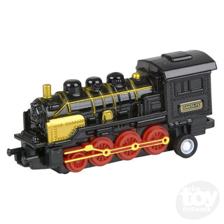 Die-Cast Pull Back Mini Locomotive Train Set