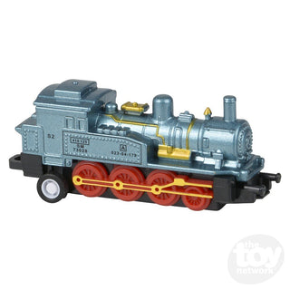Die-Cast Pull Back Mini Locomotive Train Set