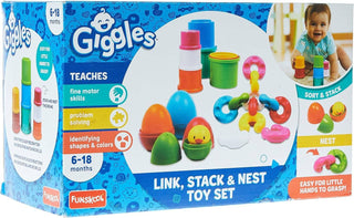 GigglesLink Stack N Nest Toy Set