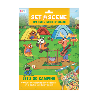 Set The Scene Transfer Stickers Magic - Let's Go Camping