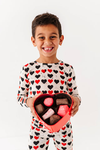 King of Hearts Bamboo 2-Piece Pajama Set