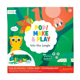 Pop! Make and Play Activity Scene - Into the Jungle