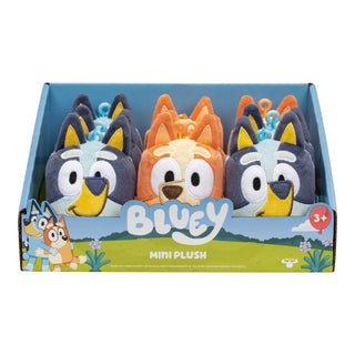 Bluey Mini Plush Keychain – Clip-On Stuffed Animal for Kids | Bluey & Bingo Travel Plush Toy for Backpacks, Bags & On-the-Go Comfort