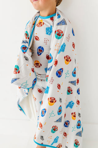 Gridiron Greats Bamboo Plush Toddler Blanket