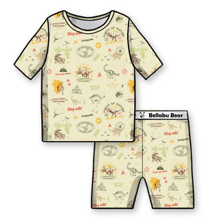 Jurassic Park Origins Kids Bamboo Short Set