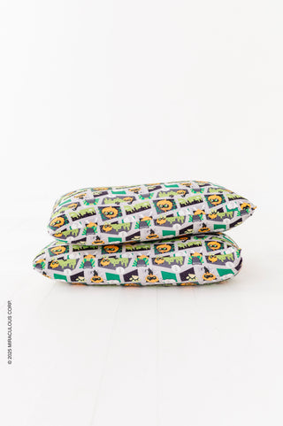 Miraculous™ Chibi Zipper Pillowcase Set: Cat Noir