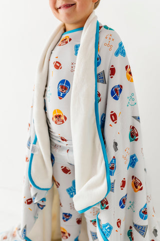 Gridiron Greats Bamboo Plush Toddler Blanket
