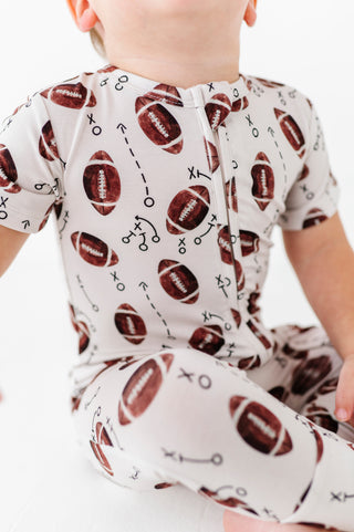 Kickoff Classic Bamboo Zip Romper